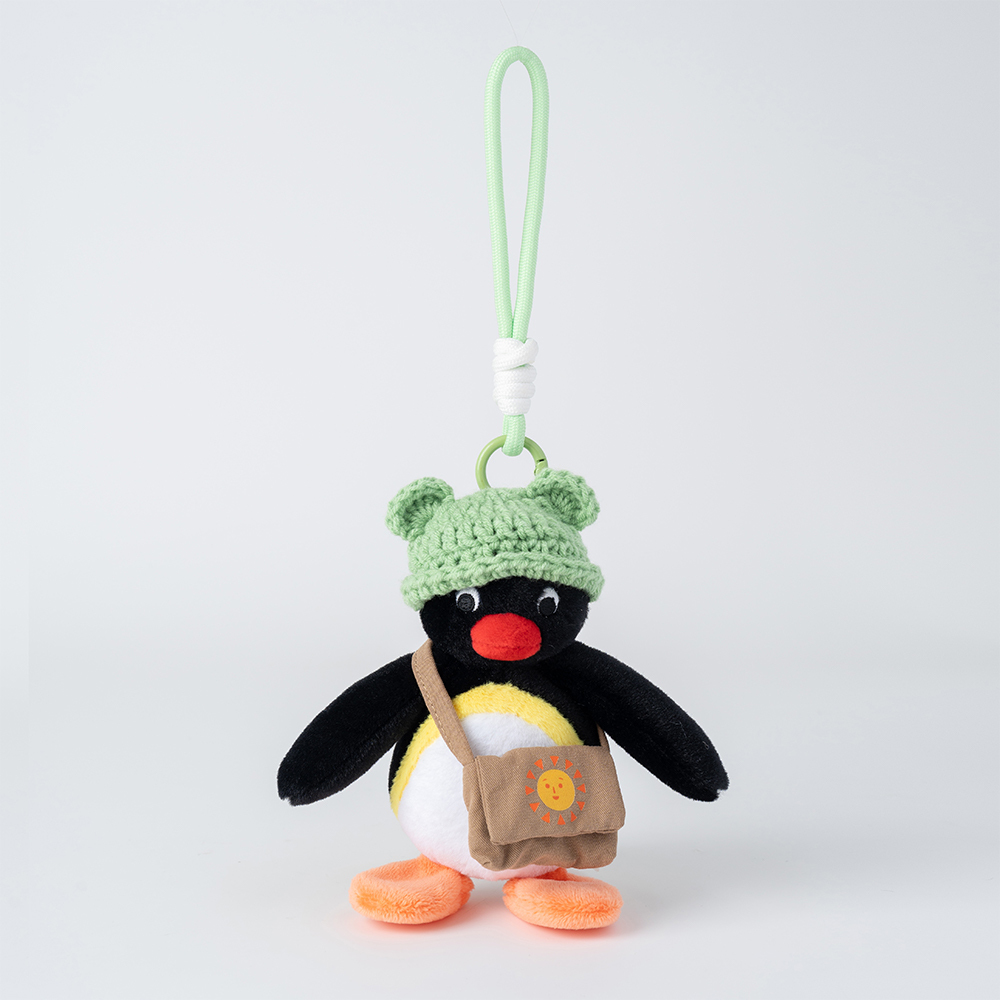 PINGU - Cute Hat Friend Plush Keychain - Noot Style,YOUMAI ANIMATION,PINGU - Cute Hat Friend Plush Keychain - Noot Style