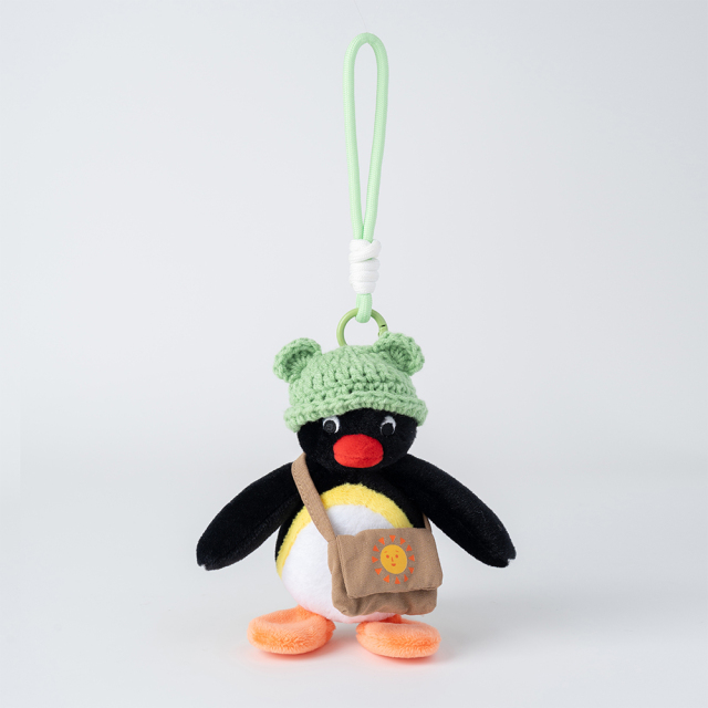 PINGU - Cute Hat Friend Plush Keychain - Noot Style,YOUMAI ANIMATION,PINGU - Cute Hat Friend Plush Keychain - Noot Style