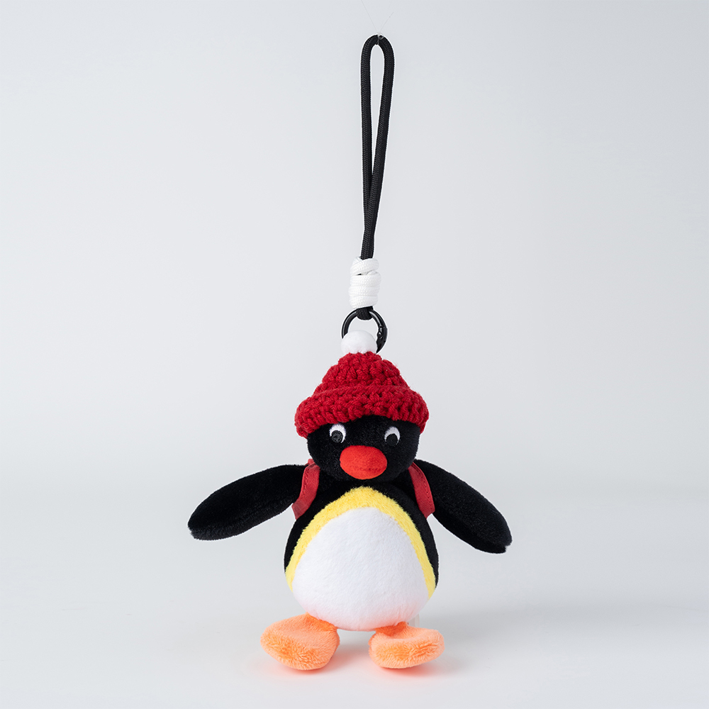 PINGU - Cute Hat Friend Plush Keychain - Noot Style,YOUMAI ANIMATION,PINGU - Cute Hat Friend Plush Keychain - Noot Style