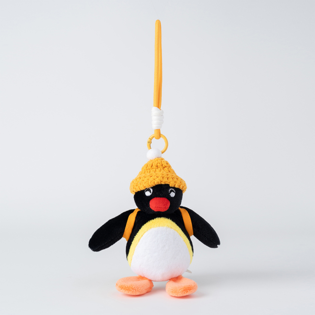 PINGU - Cute Hat Friend Plush Keychain - Noot Style,YOUMAI ANIMATION,PINGU - Cute Hat Friend Plush Keychain - Noot Style