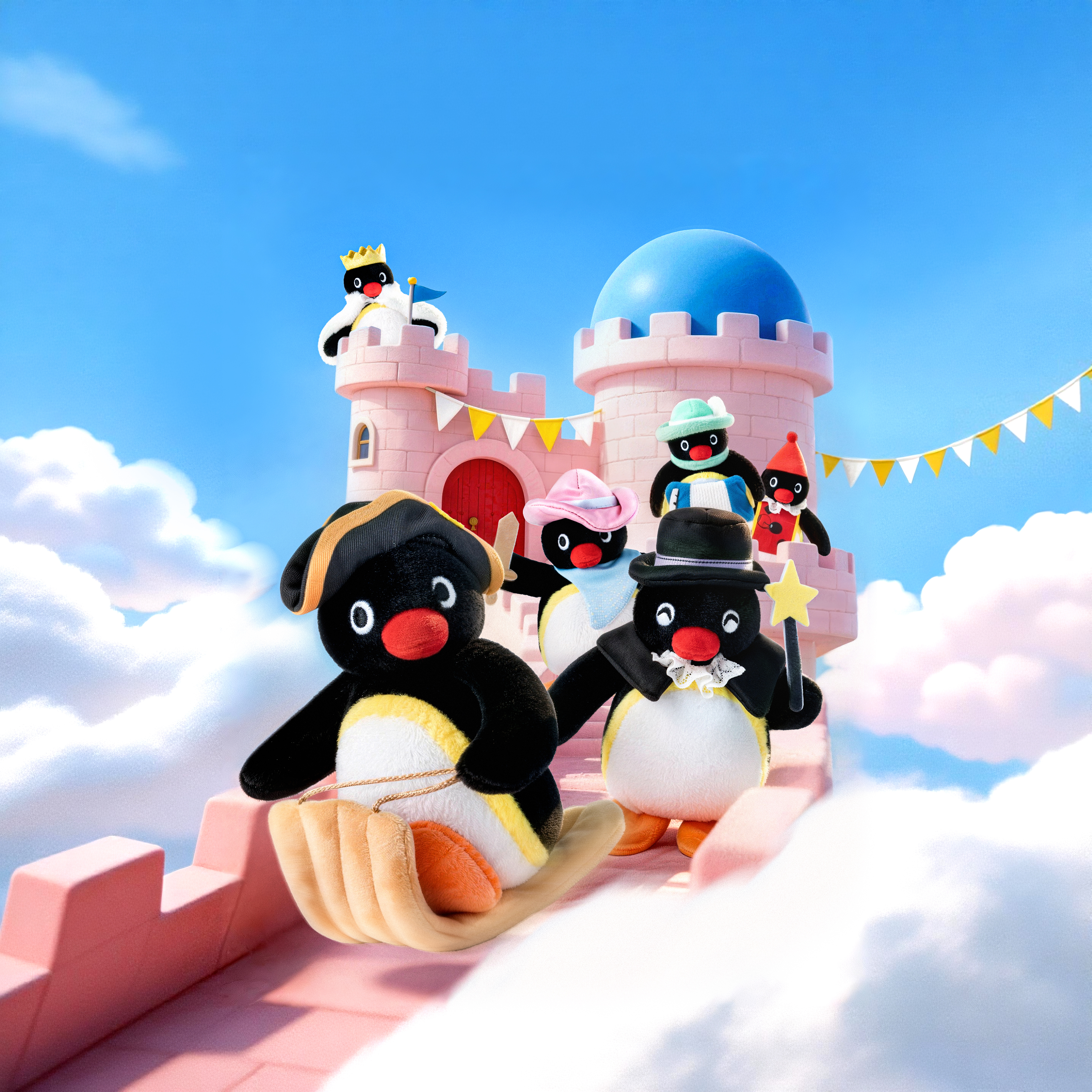 PINGU - Fairy-Tale Adventure Series - Keychain Blind Box,YOUMAI ANIMATION,PINGU - Fairy-Tale Adventure Series - Keychain Blind Box