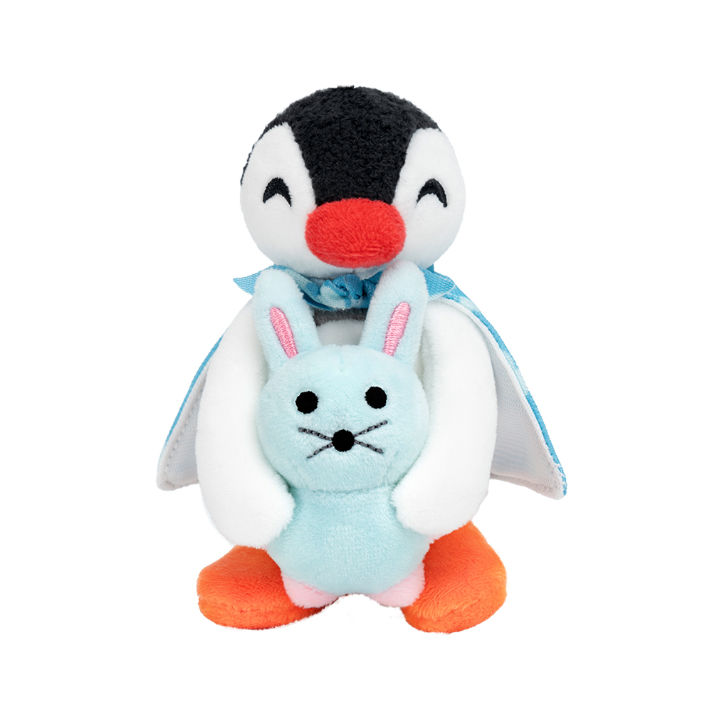 PINGU - Little Buddy Friends Series Plush Keychain - Lulu Bear,YOUMAI ANIMATION,PINGU - Little Buddy Friends Series Plush Keychain - Lulu Bear