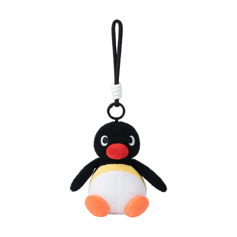PINGU Classic Plush Keychain - Sitting,YOUMAI ANIMATION,PINGU Classic Plush Keychain - Sitting