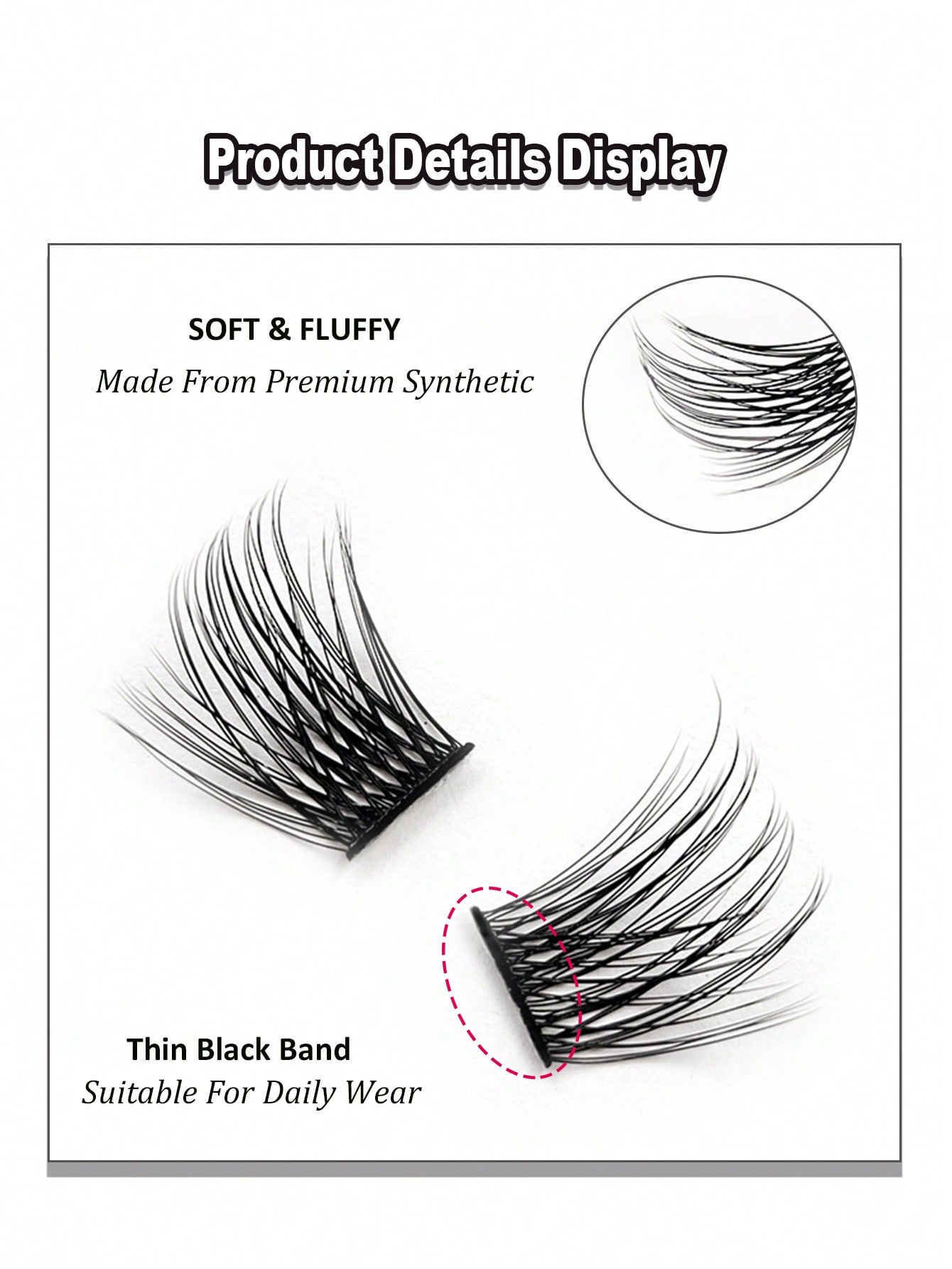 Sibeuna 120 Clusters Individual Cluster Lashes DIY Lash Extension Crossed Wispy Soft Daily Cluster Lashes Thin Band Natural False Eyelashes