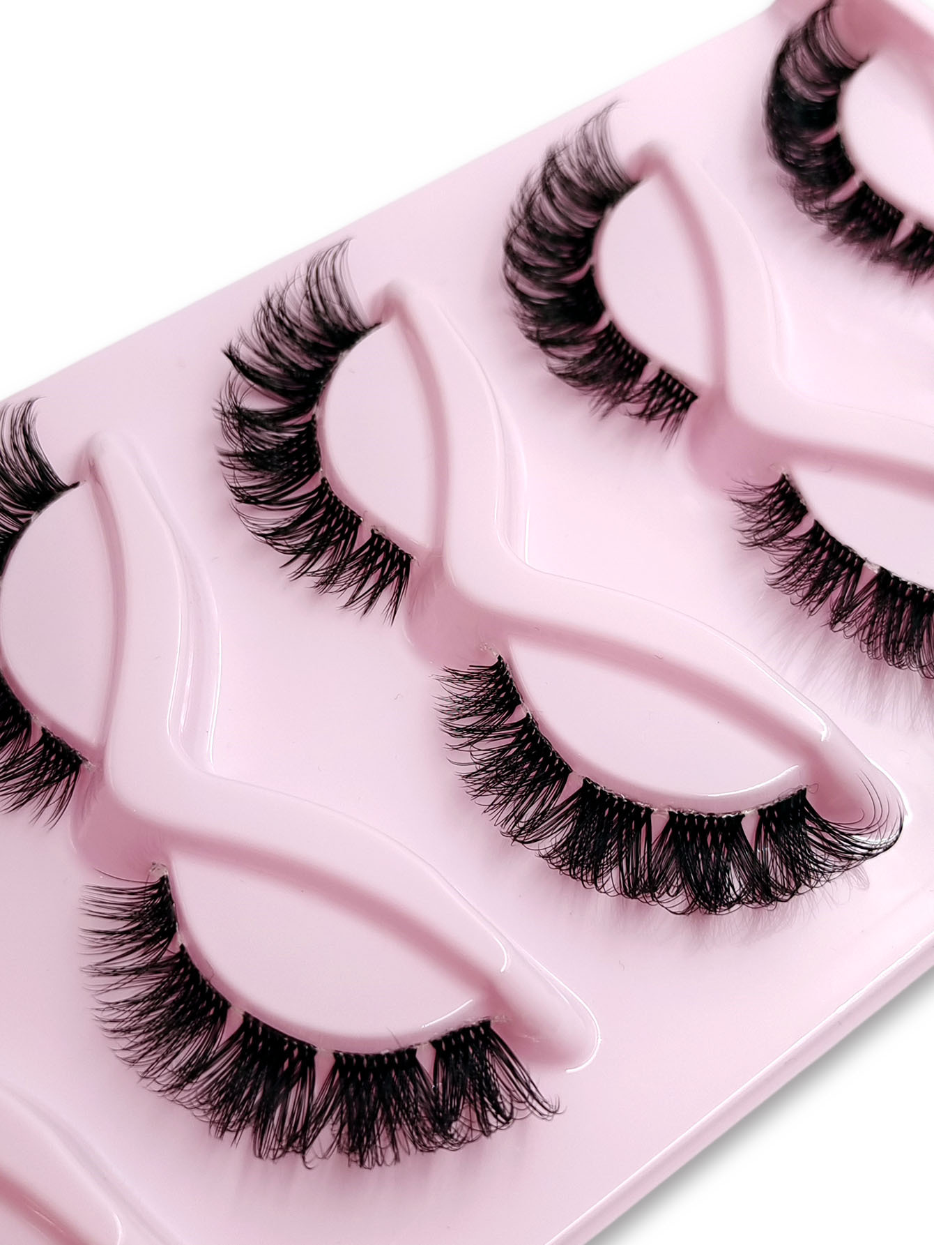 Sibeuna NEW 5 Pairs False Eyelashes 3D Fluffy Natural Lashes Suitable For Daily Wear