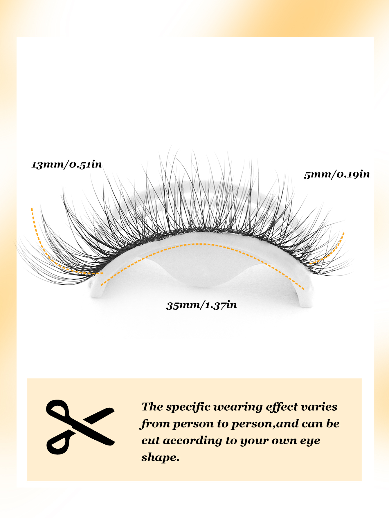 Sibeuna 6 Pairs Fluffy Natural Eyelashes Cat Eye Lashes Clear Band Faux Mink Lashes,Reusable,For Daily Style Eye Makeup,Beginner-Friendly,Full Strip Lashes,Fake Eyelashes,Strip Lashes