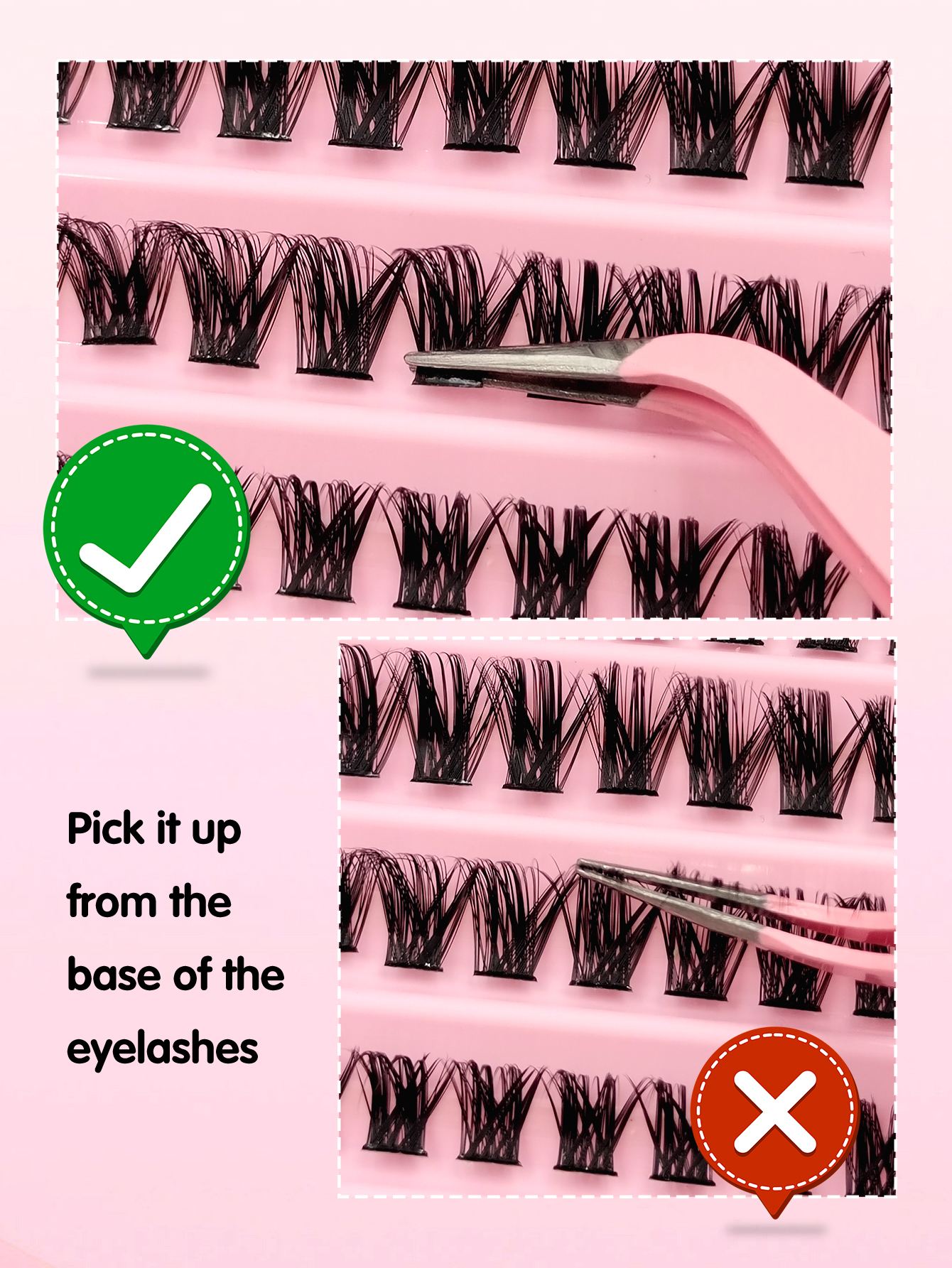 Sibeuna 140 Pcs D Curl Natural Lashes,Fluffy Cat Eye Lashes,For Beginners Easy To Use Salon-Quality Long-Lasting False Eyelash Extensions