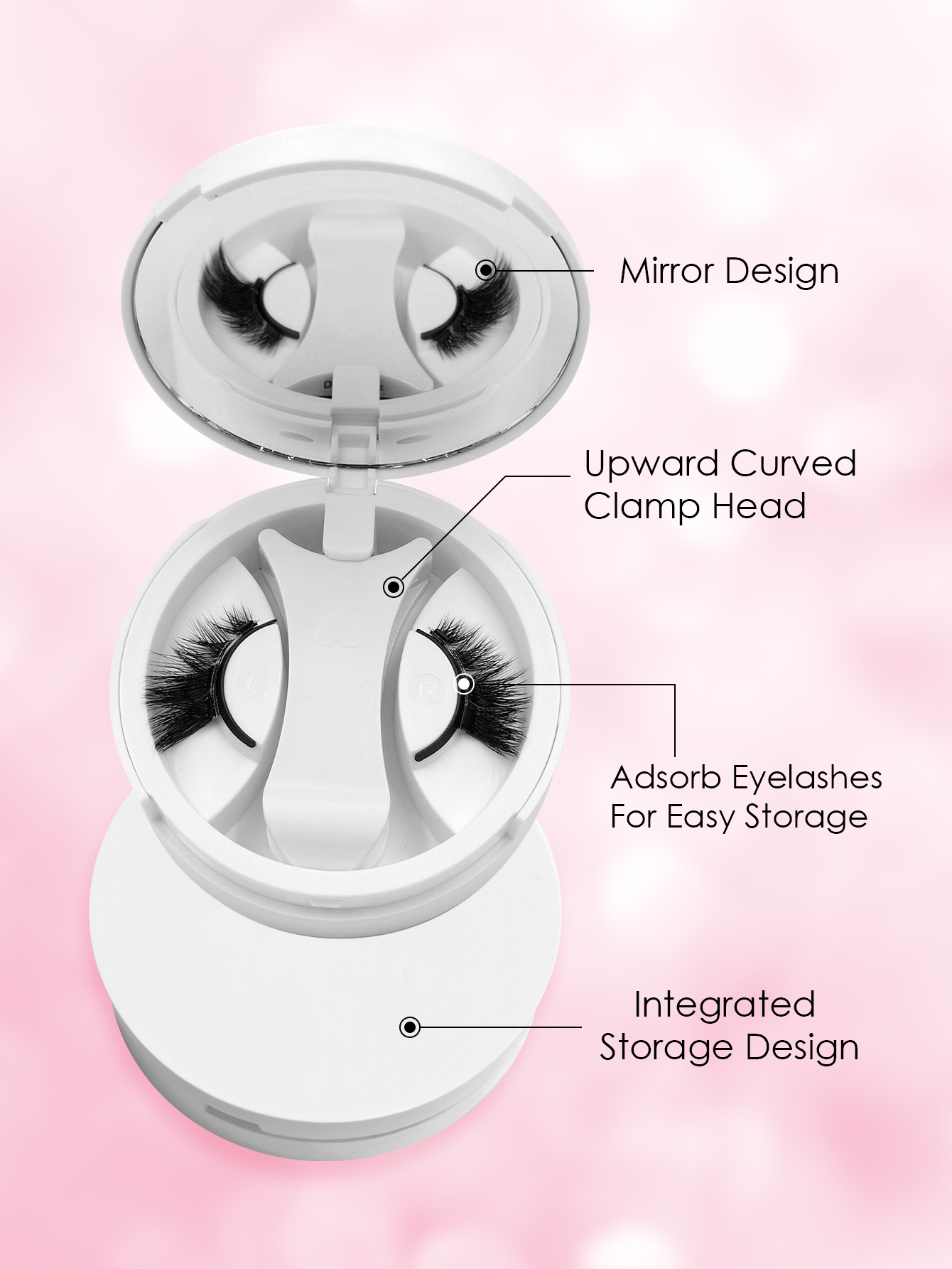 Sibeuna 1 Pair Magnetic Eyelashes Half LashesCat Eye Look Eyelash Natural Long , Reusable and Suitable for Beginners to Use