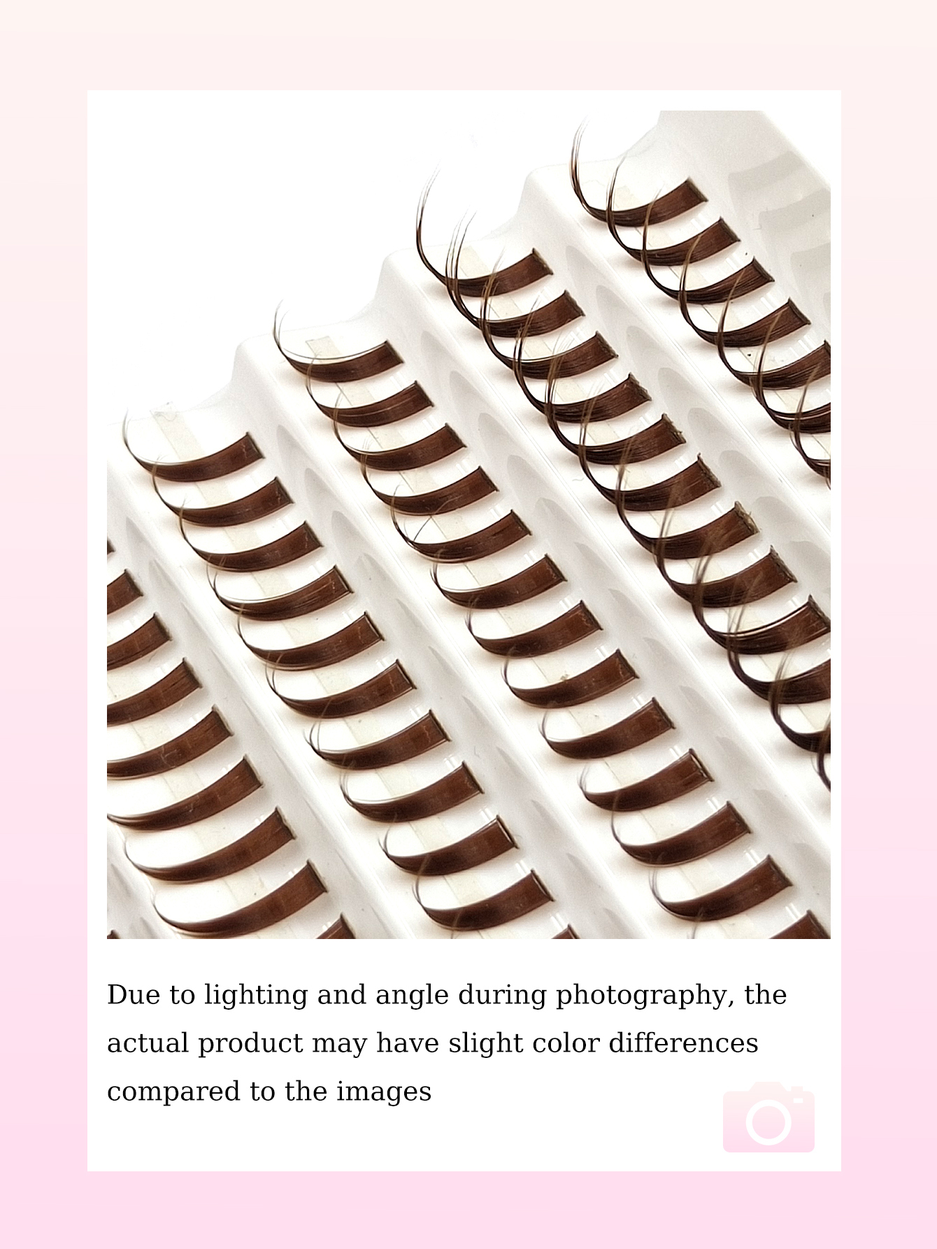 Sibeuna 200 Pcs D Curl Brown Spiky Tip Cartoon Eyelash Extensions,Anime Thick Lash Clusters,12-20mm Length Cluster Lash, Fairy Individual Cluster Lashes,Spiky Manga Lashes
