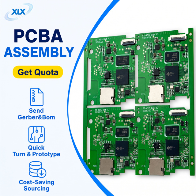 Electronic Pcba for Assemble Pcb Board Featuring Technical PCBA Production and Systematic PCBA Manufacturing Provider,XLX Electronics,Electronic Pcba for Assemble Pcb Board Featuring Technical PCBA Production and Systematic PCBA Manufacturing Provider