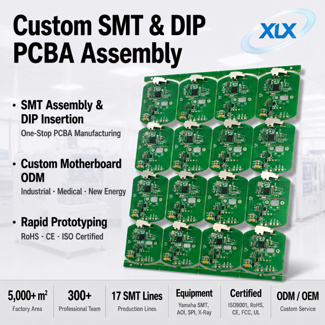 Prototype Multilayer PCB PCBA Manufacturer Services Custom 4-Layer Printed Circuit Board Assembly Gold Finger Surface 1 Piece,XLX Electronics,Prototype Multilayer PCB PCBA Manufacturer Services Custom 4-Layer Printed Circuit Board Assembly Gold Finger Surface 1 Piece
