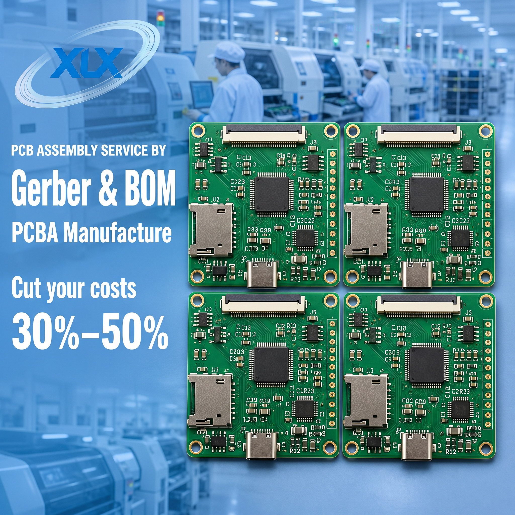 94v-0 Pcb PCBA and Custom PCBA Assembly Including Technical PCBA Manufacture and Original Circuit Board Electronics Service,XLX Electronics,94v-0 Pcb PCBA and Custom PCBA Assembly Including Technical PCBA Manufacture and Original Circuit Board Electronics Service