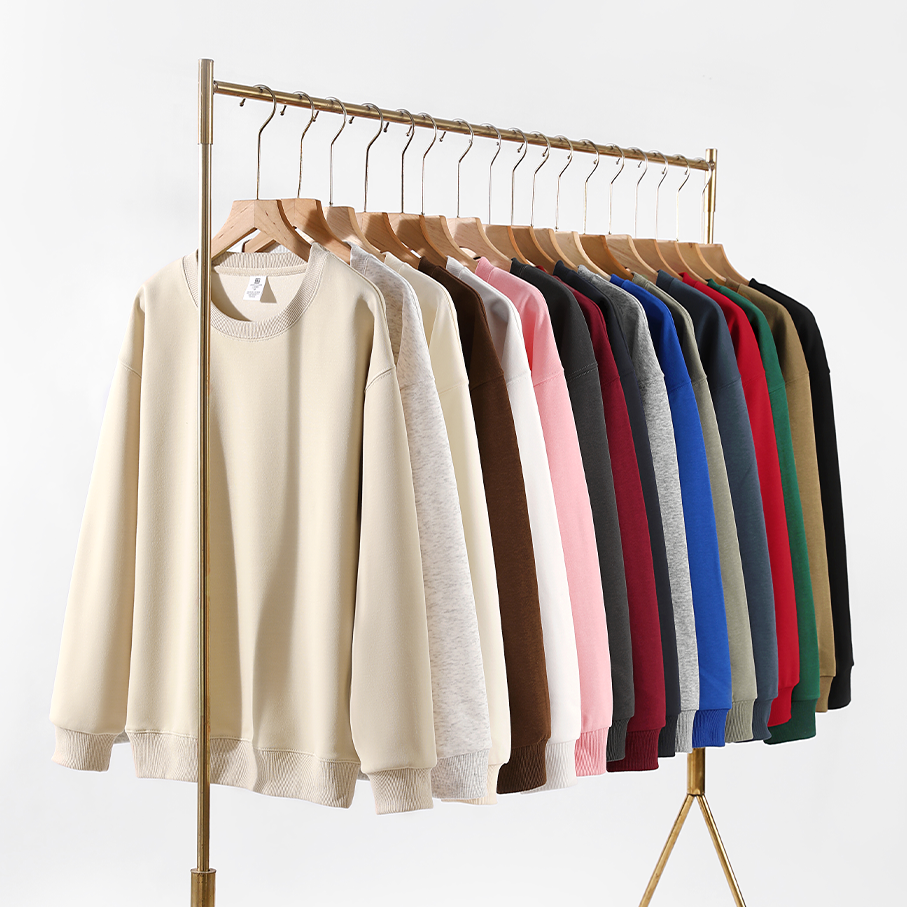 300g cotton milk silk round neck hoodie,MY SHOP,300g cotton milk silk round neck hoodie