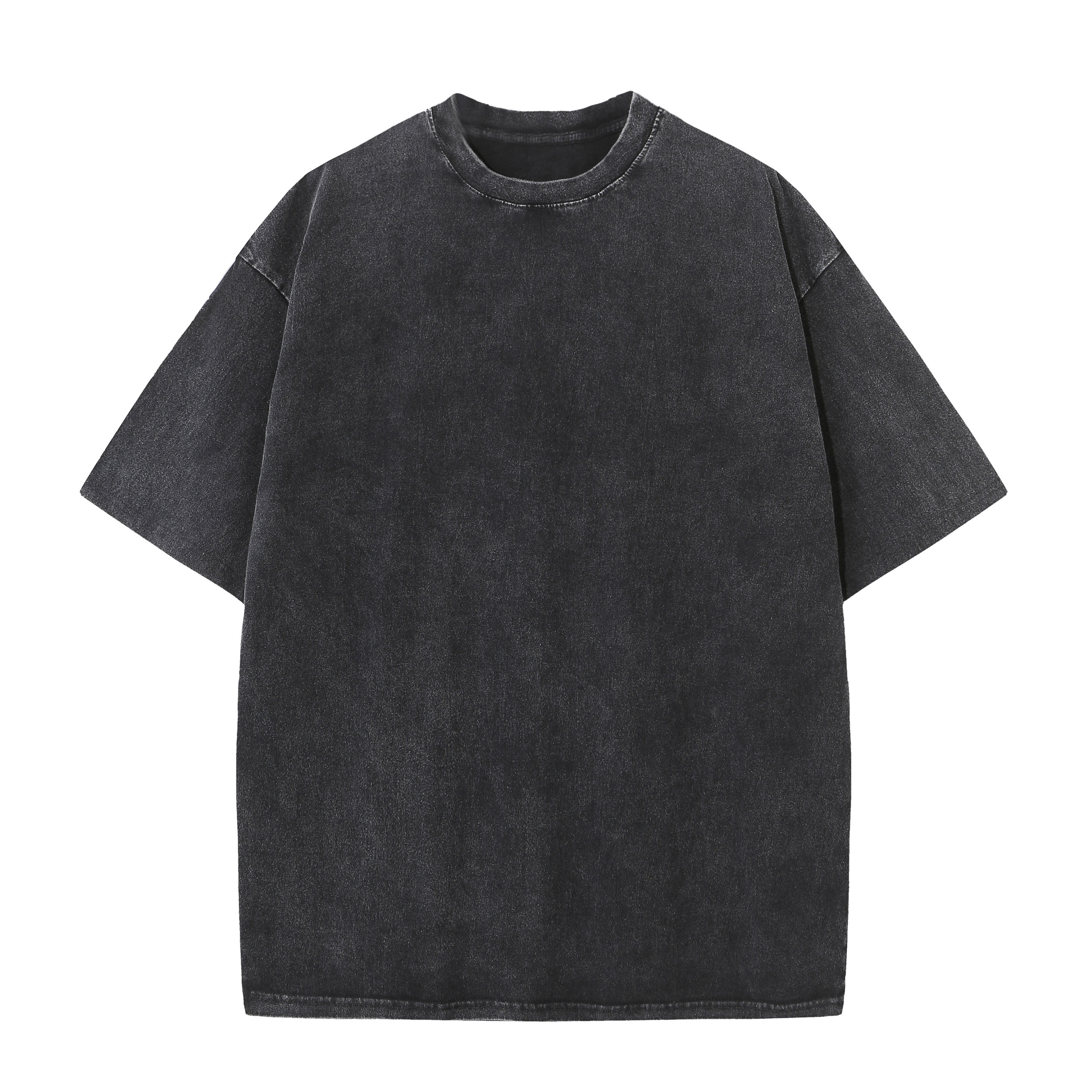 230g washed old stir fried snowflake pure cotton T-shirt,MY SHOP,230g washed old stir fried snowflake pure cotton T-shirt