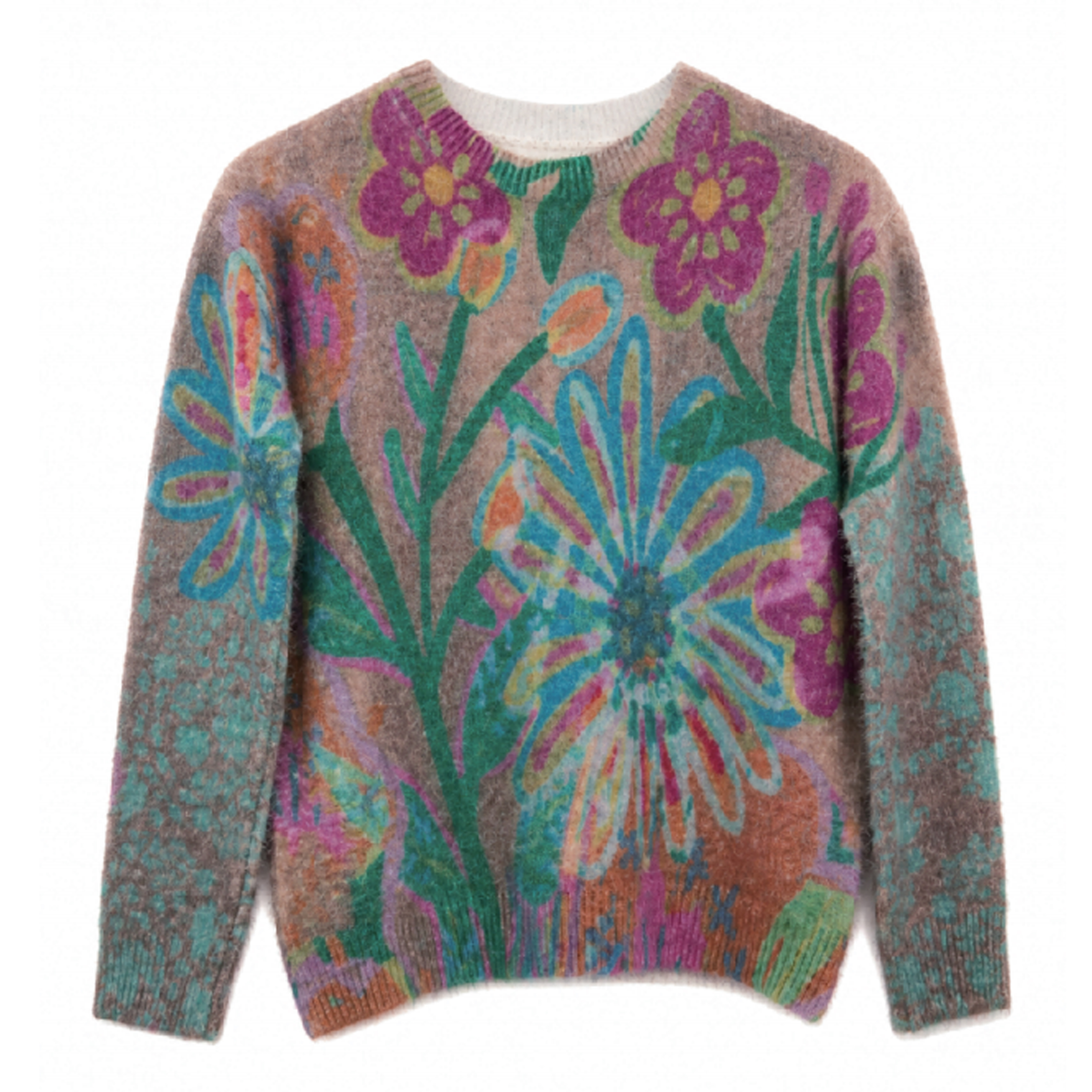 Imitation mink 60% polyester 40% nylon sweater,MY SHOP,Imitation mink 60% polyester 40% nylon sweater