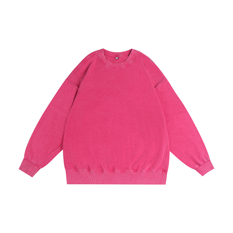350g washed and used stir fried snowflake round neck hoodie,MY SHOP,350g washed and used stir fried snowflake round neck hoodie