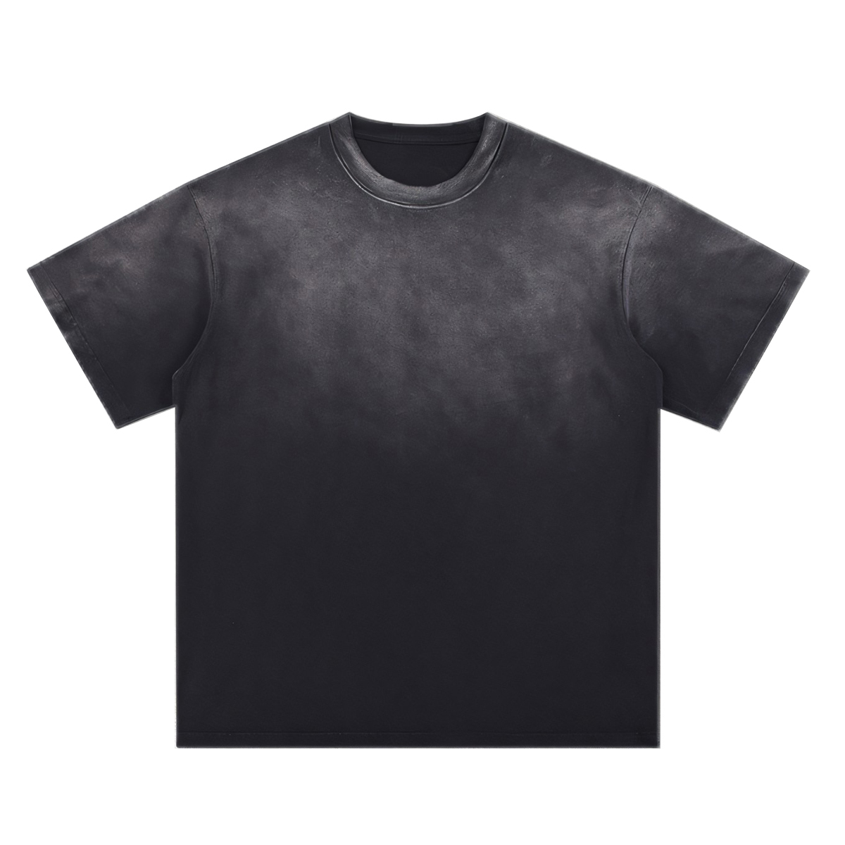 270g washed spray horse chestnut pure cotton T-shirt,MY SHOP,270g washed spray horse chestnut pure cotton T-shirt