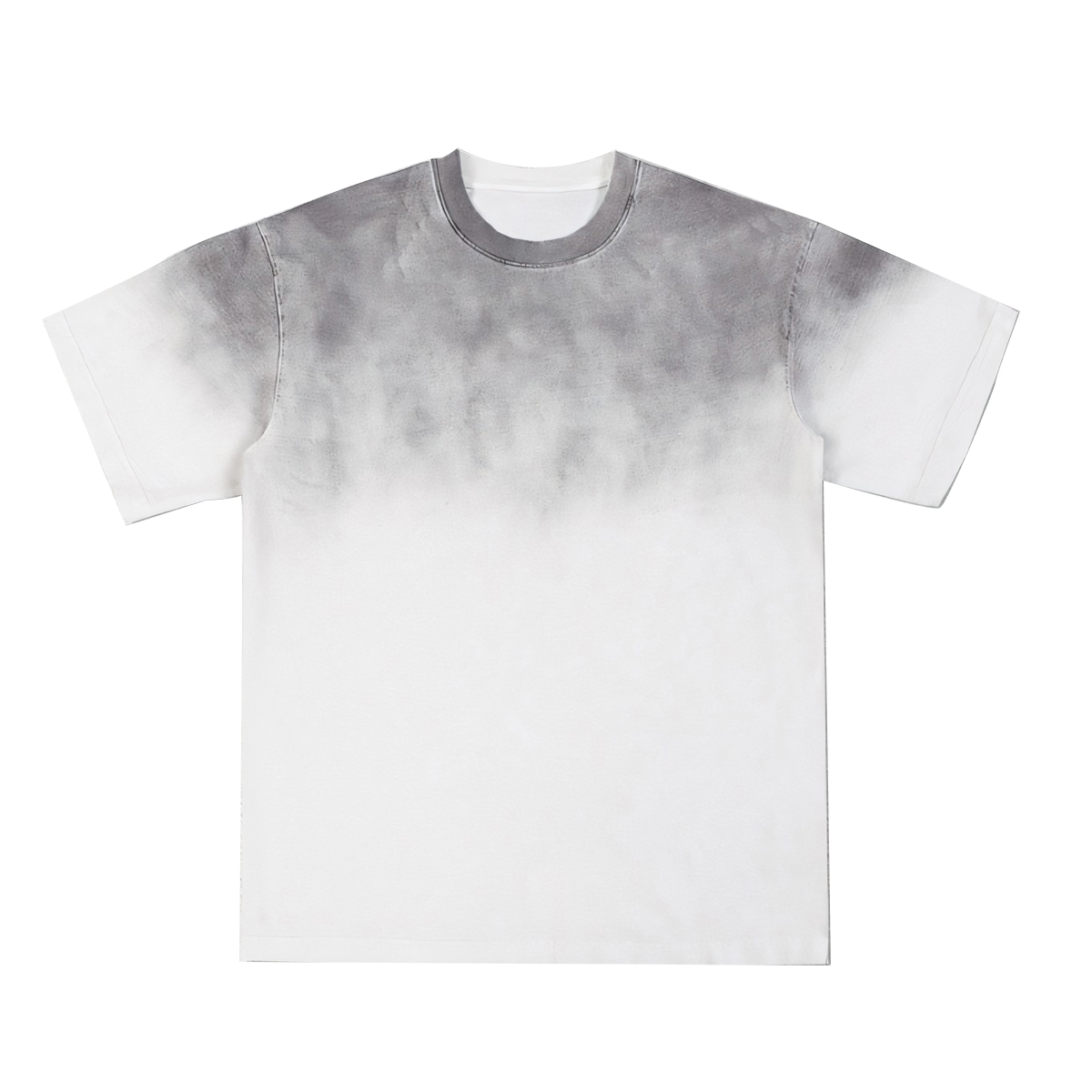 270g washed spray horse chestnut pure cotton T-shirt,MY SHOP,270g washed spray horse chestnut pure cotton T-shirt