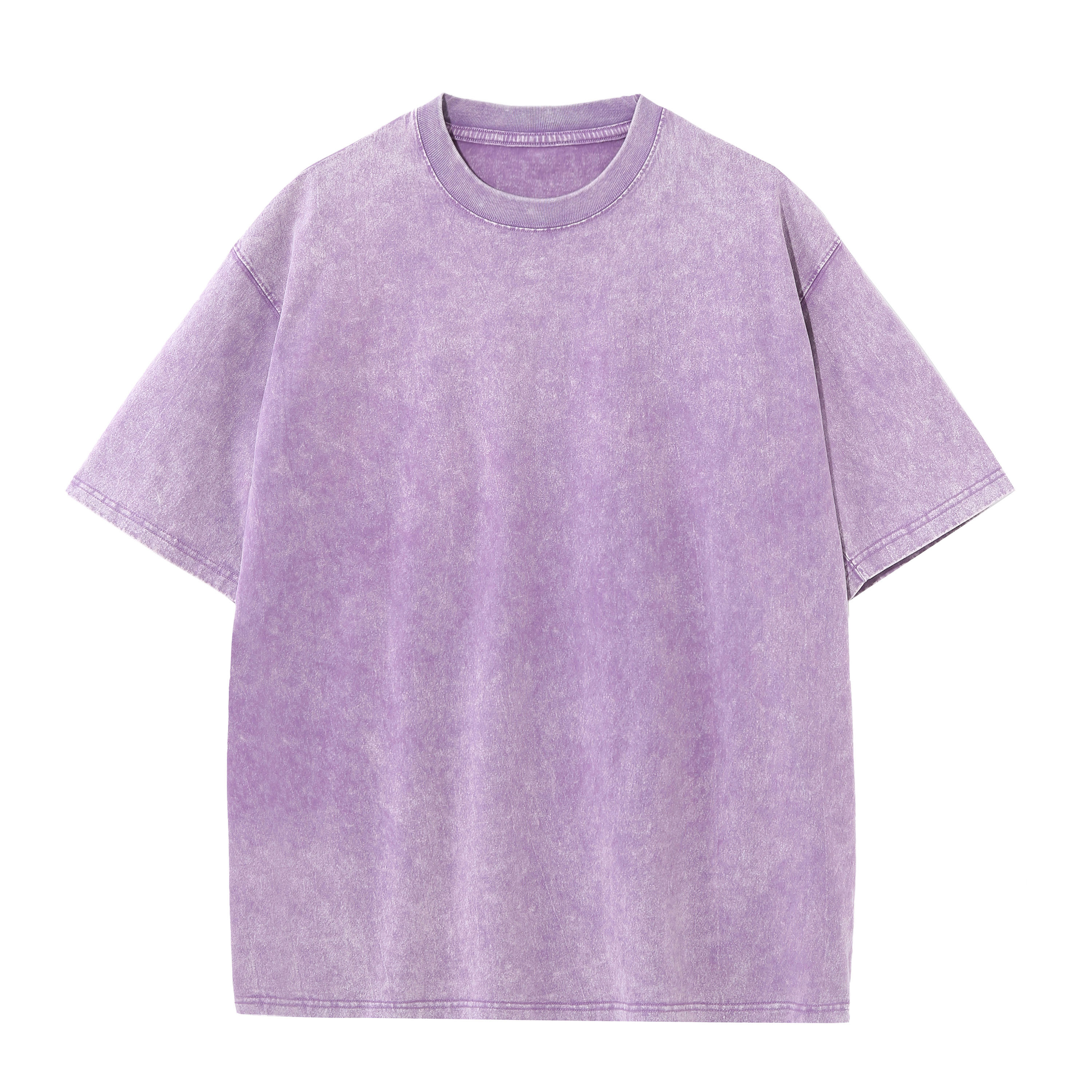 230g washed old stir fried snowflake pure cotton T-shirt,MY SHOP,230g washed old stir fried snowflake pure cotton T-shirt