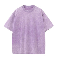 230g washed old stir fried snowflake pure cotton T-shirt,MY SHOP,230g washed old stir fried snowflake pure cotton T-shirt