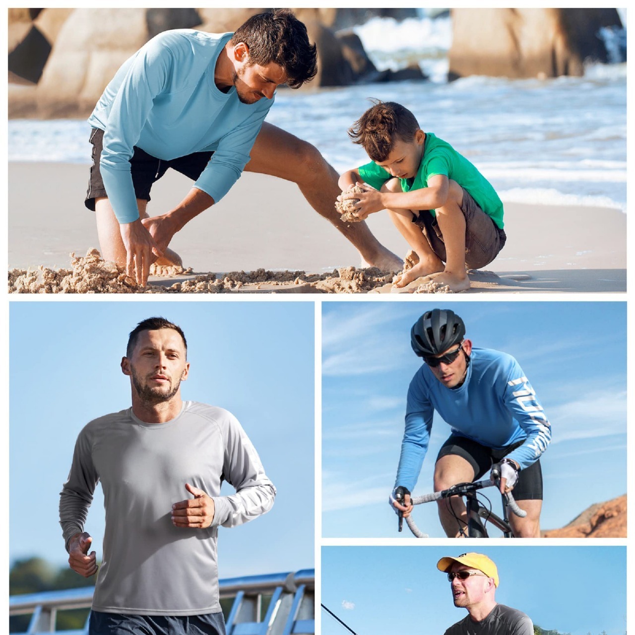 Round neck sunscreen clothing,MY SHOP,Round neck sunscreen clothing