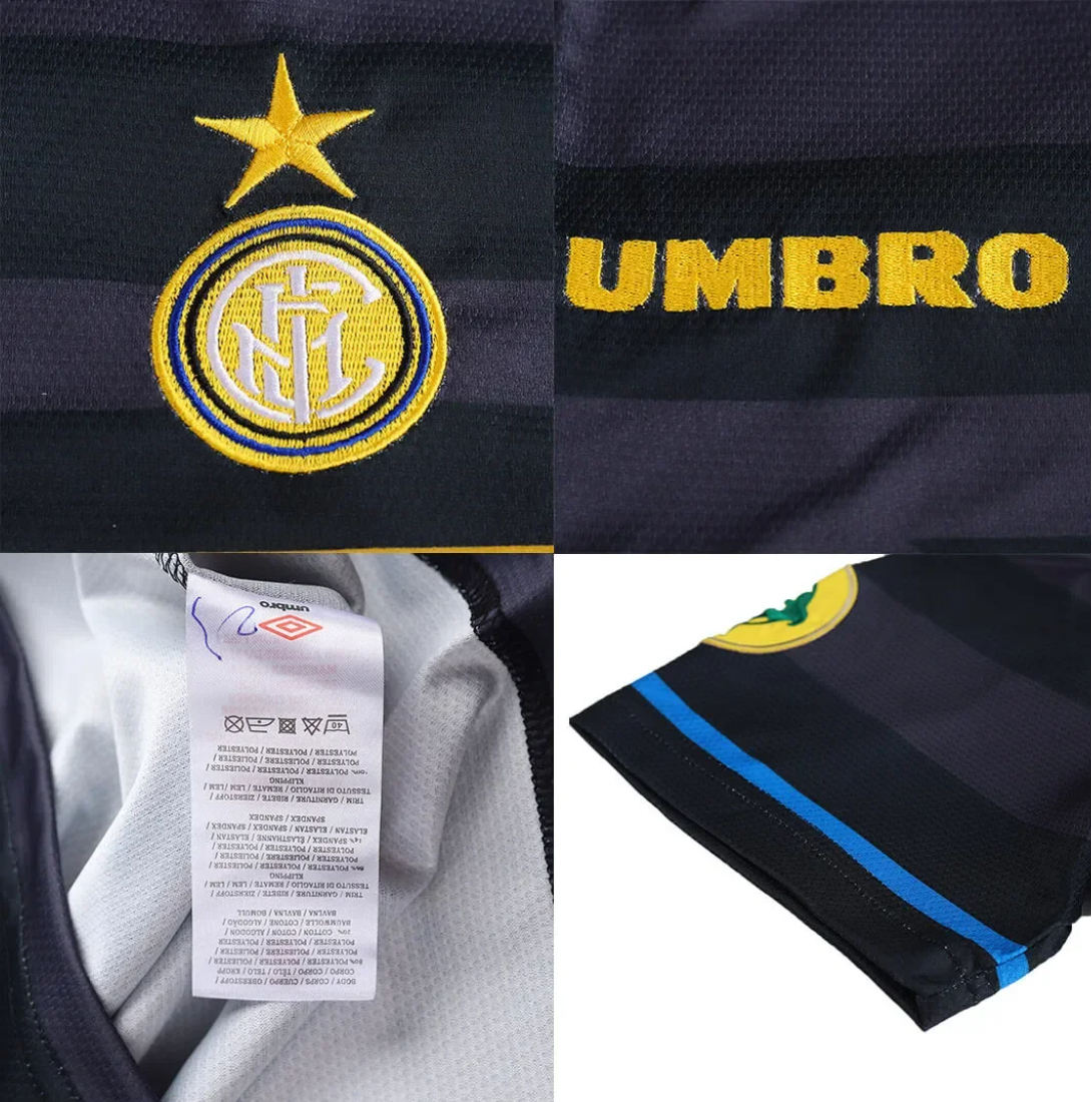 97-98 Inter Milan Ronaldo #10 Retro Jersey Europa League Away