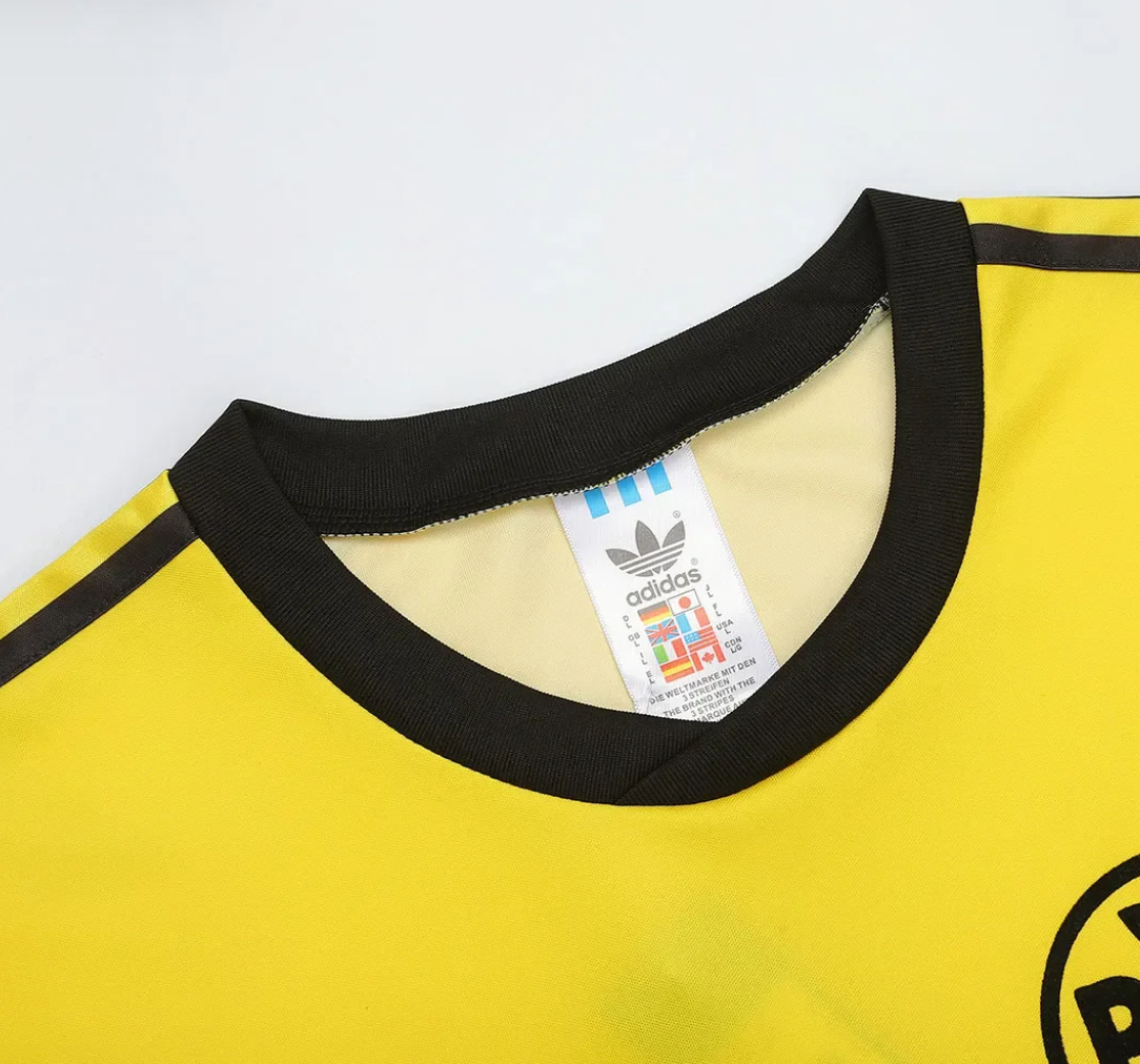 89-90 Borussia Dortmund Retro Jersey Home