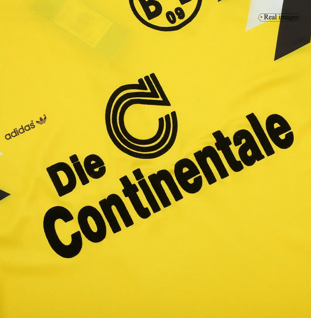 89-90 Borussia Dortmund Retro Jersey Home