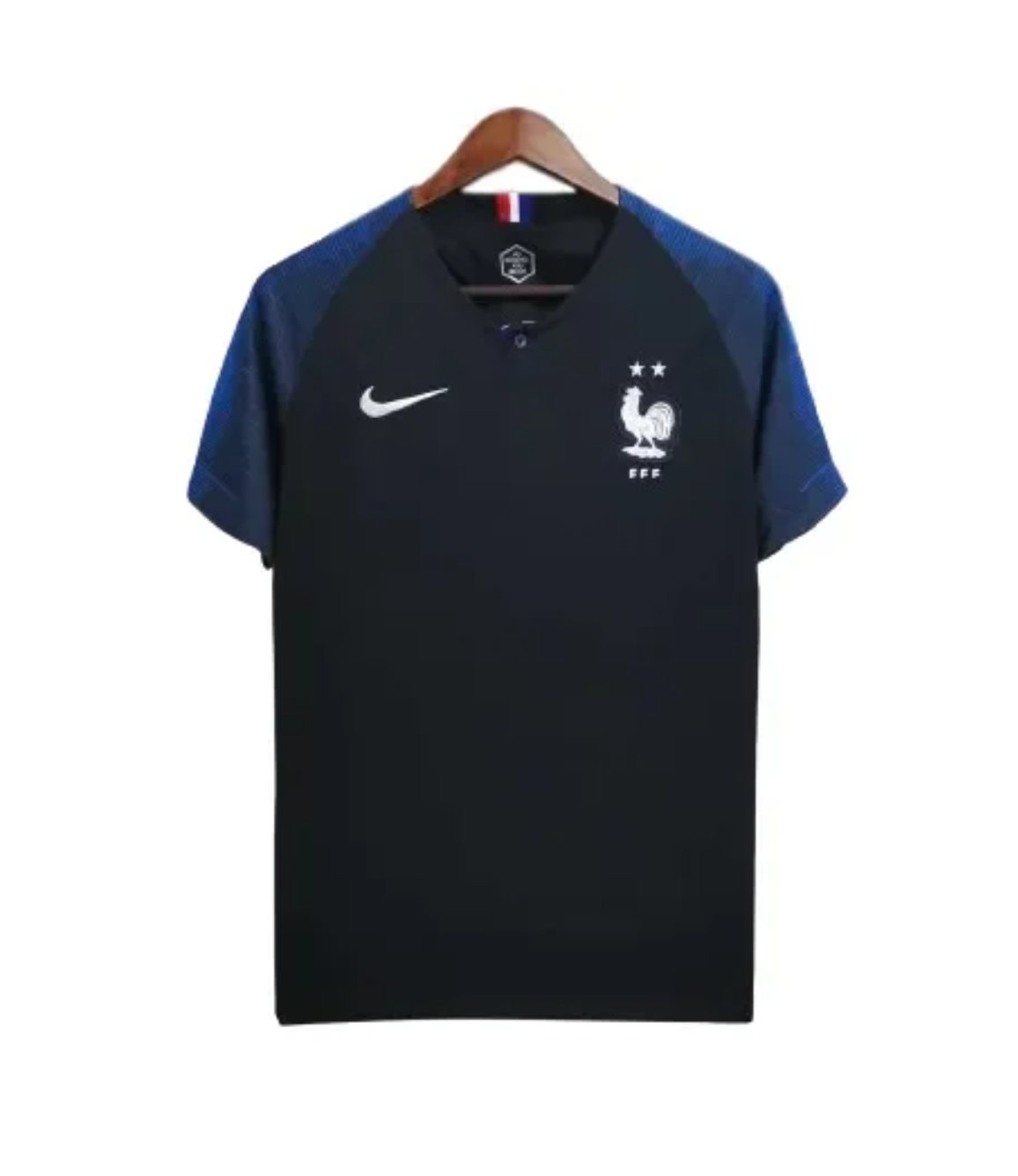 2018 France World Cup Champion 2 Stars Home Retro Jersey