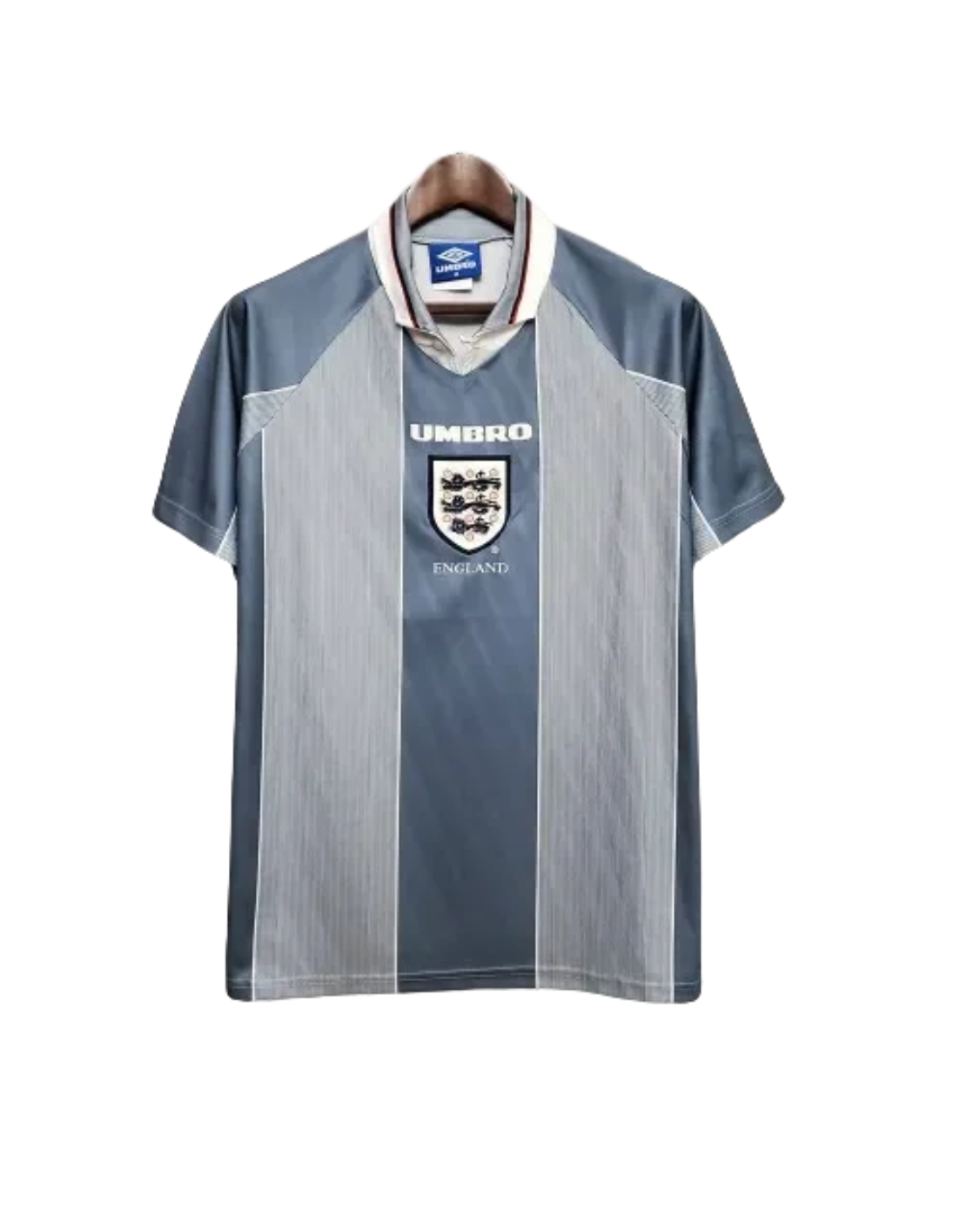 1996 England Retro Soccer Jersey Away Replica Euro Cup