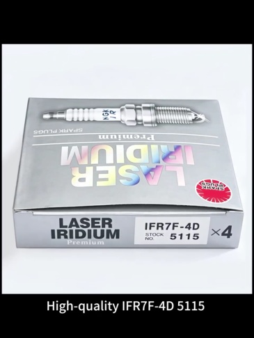 NGK Laser Iridium CNG  Spark Plug IFR7F‑4D 5115 For Weichai Yuchai Sinotruk Howo CNG Natural Gas Engine 14mm 19mm Reach For Heavy Duty Bus Truck Natural Gas Motor