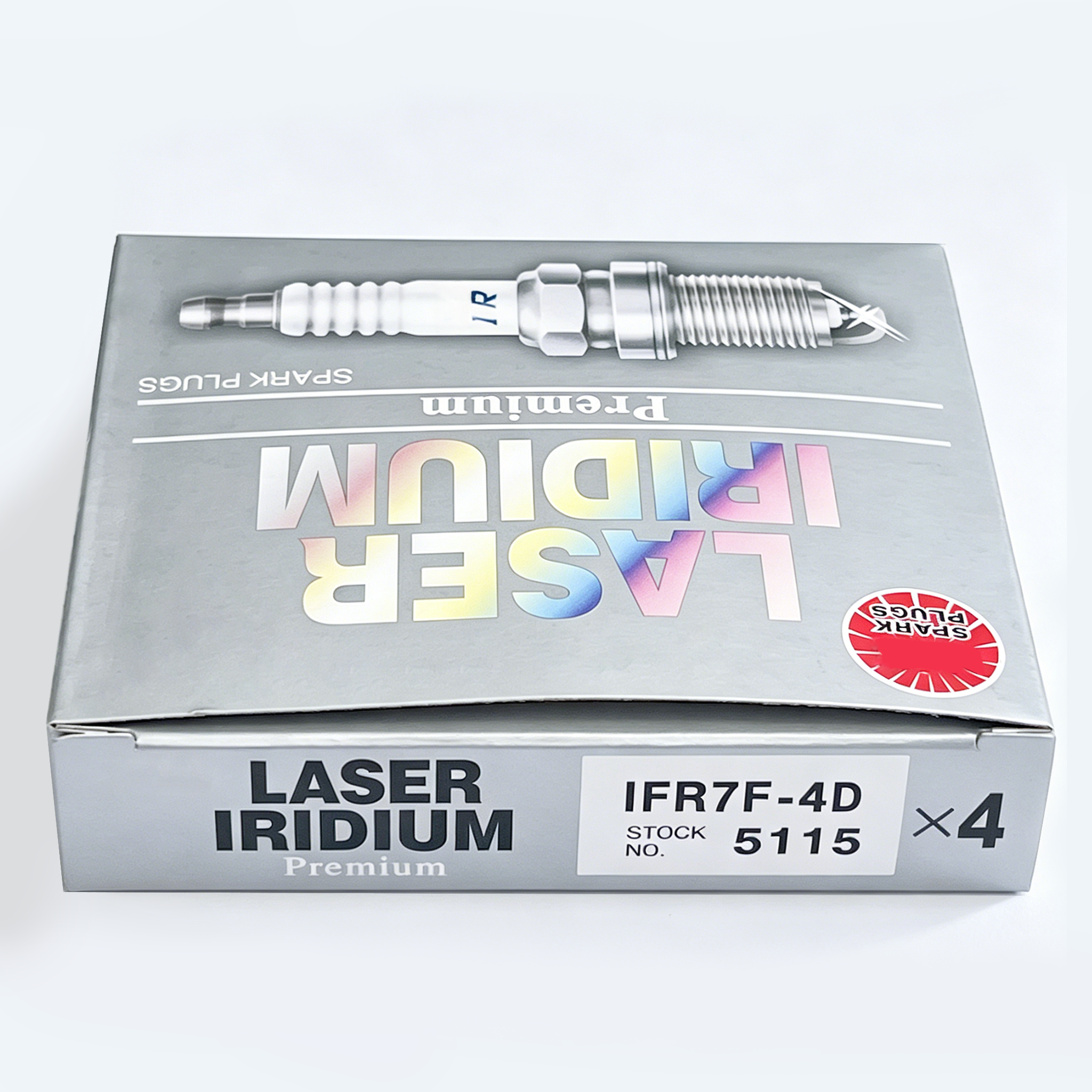 NGK Laser Iridium CNG  Spark Plug IFR7F‑4D 5115 For Weichai Yuchai Sinotruk Howo CNG Natural Gas Engine 14mm 19mm Reach For Heavy Duty Bus Truck Natural Gas Motor