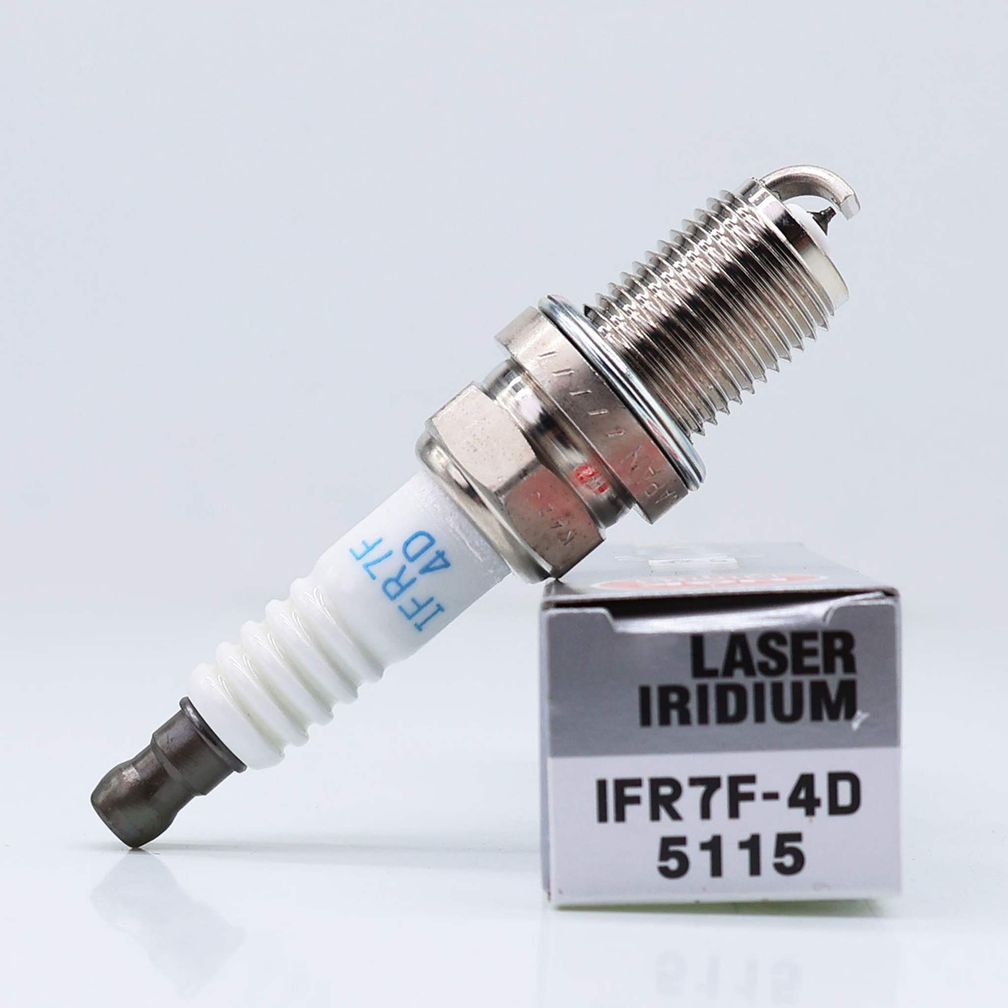 NGK Laser Iridium CNG  Spark Plug IFR7F‑4D 5115 For Weichai Yuchai Sinotruk Howo CNG Natural Gas Engine 14mm 19mm Reach For Heavy Duty Bus Truck Natural Gas Motor