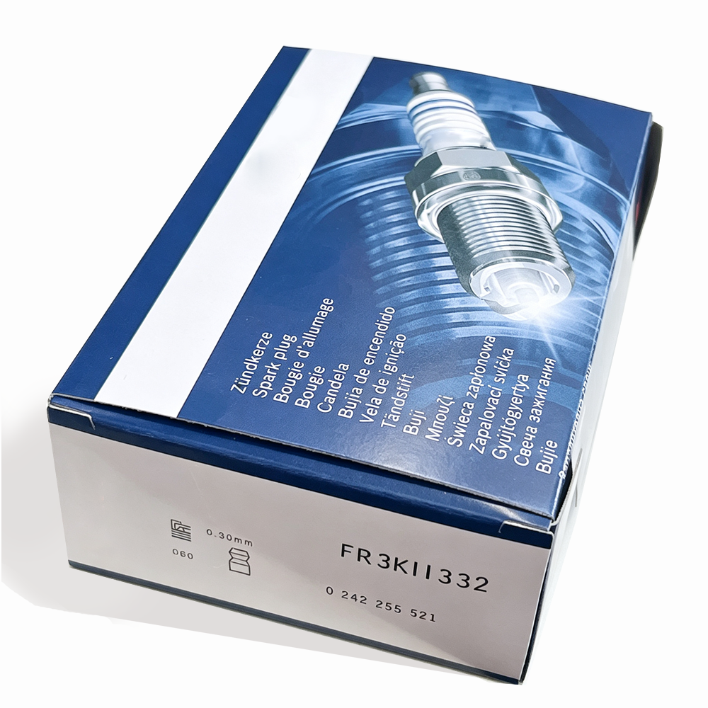 BOSCH FR3KII332 Double Iridium CNG LNG Spark Plug 0242255511 OE 1000450457 For Weichai WP10 WP12 WP13 CNG LNG Natural Gas Truck Bus Engine