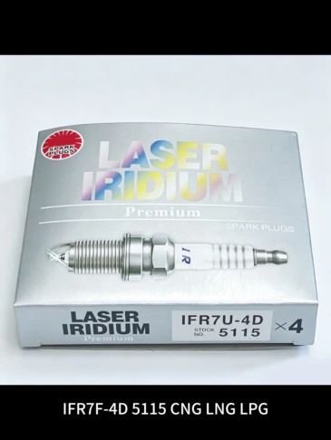 NGK Laser Iridium CNG Spark Plug IFR7U‑4D 5115 MY800‑3705002 For Yuchai Cummins ISL CNG LNG Natural Gas Truck Bus Engine For Heavy‑Duty Commercial Vehicle Gas Engine Parts