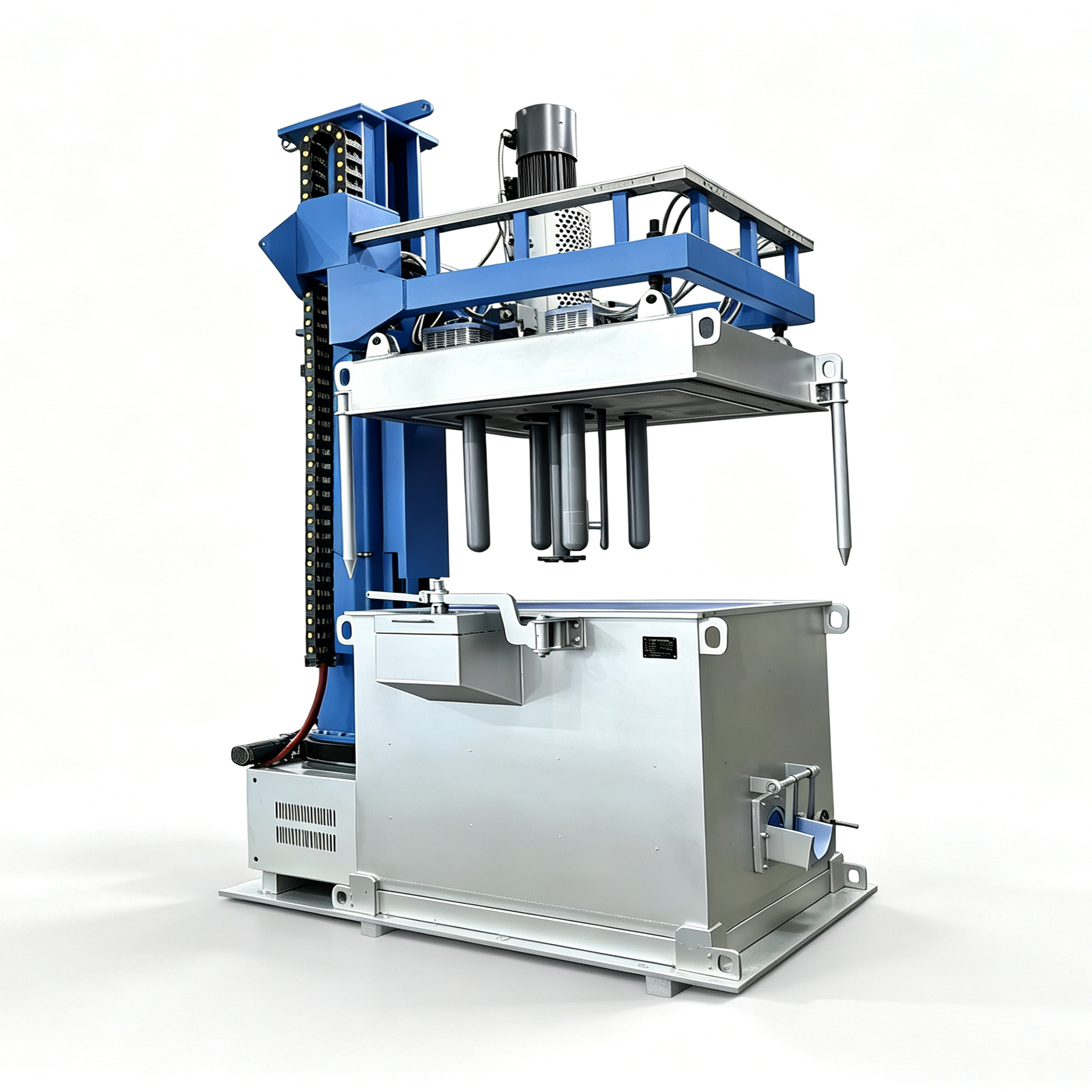 Box Type Online Rotary Degassing Unit for Molten Aluminum,MY SHOP,Box Type Online Rotary Degassing Unit for Molten Aluminum