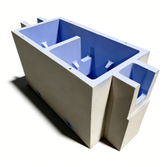 Molten Aluminum Ceramic Filter Box for Aluminum Alloy Purification,Longzhiyi Refractory,Molten Aluminum Ceramic Filter Box for Aluminum Alloy Purification