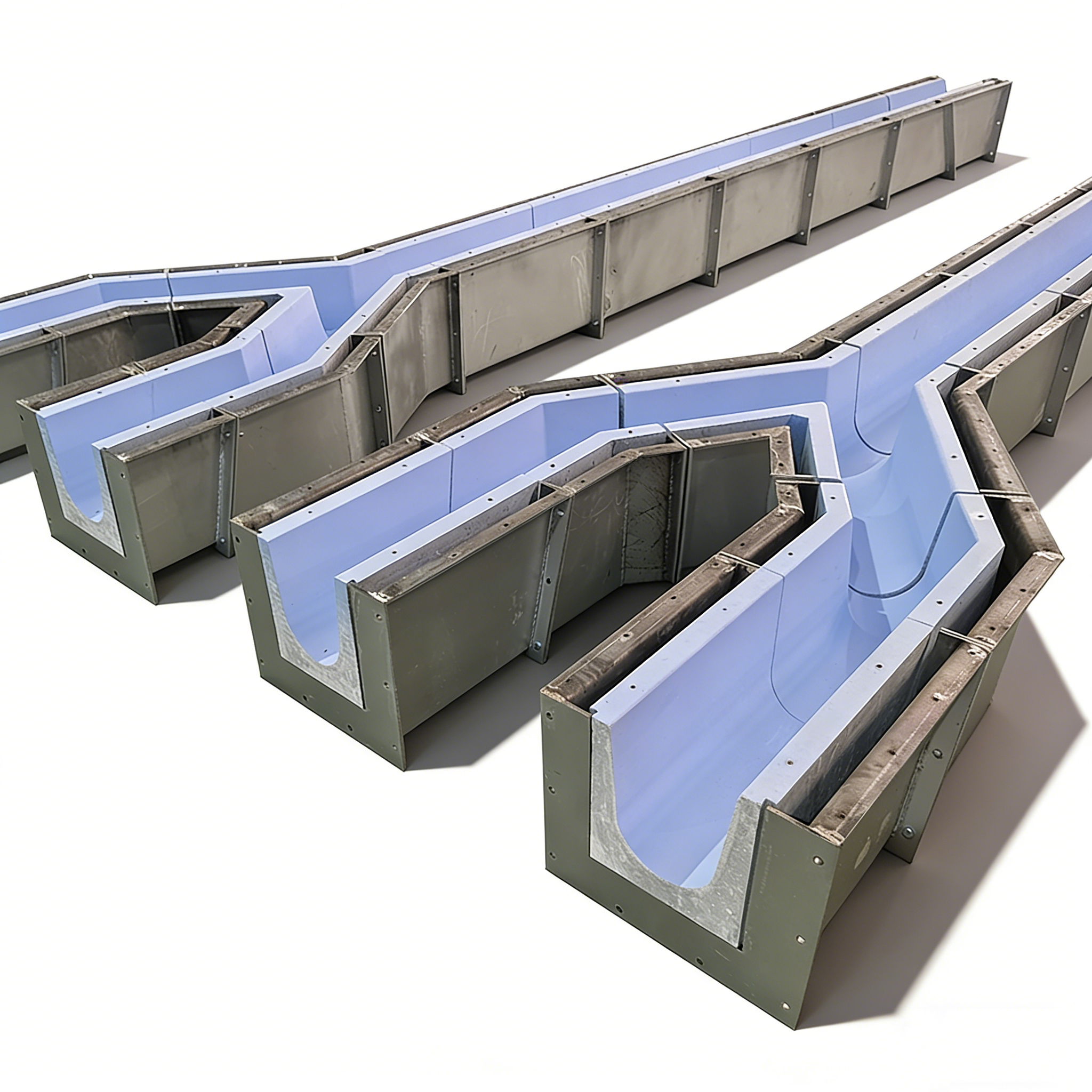 Refractory Aluminum Transfer Launder Low Heat Loss for Casting Process,Longzhiyi Refractory,Refractory Aluminum Transfer Launder Low Heat Loss for  Casting Process