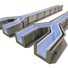 Refractory Aluminum Transfer Launder Low Heat Loss for Casting Process,Longzhiyi Refractory,Refractory Aluminum Transfer Launder Low Heat Loss for  Casting Process