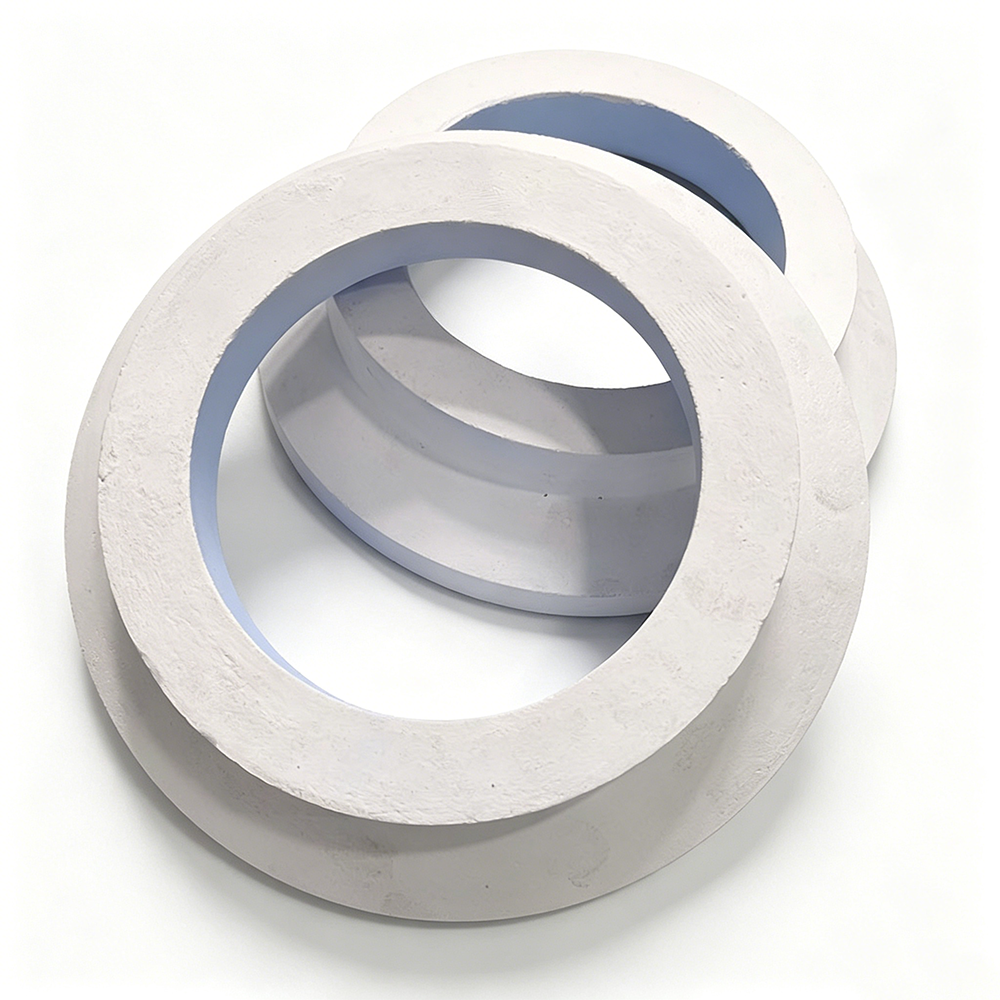 Molten Aluminum Launder Transition Ring High Density Calcium Silicate Launder Connector,Longzhiyi Refractory,Molten Aluminum Launder Transition Ring High Density Calcium Silicate Launder Connector