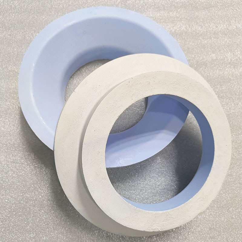 Molten Aluminum Launder Transition Ring High Density Calcium Silicate Launder Connector,Longzhiyi Refractory,Molten Aluminum Launder Transition Ring High Density Calcium Silicate Launder Connector