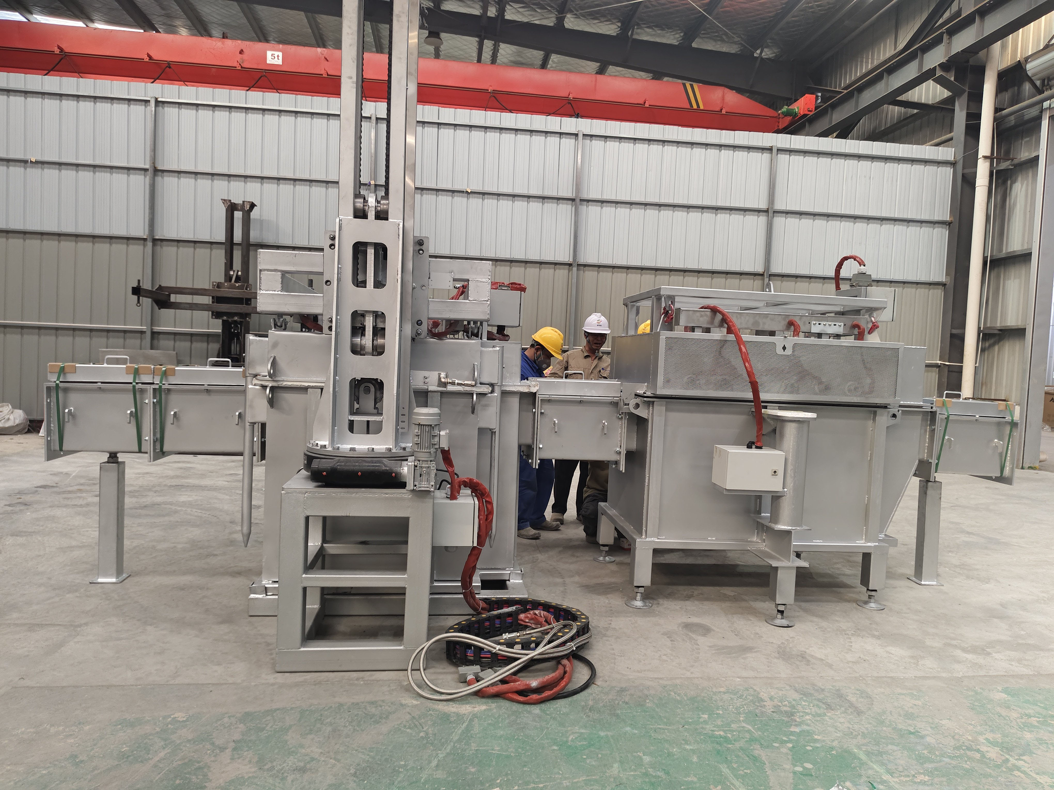 Aluminum Degassing Machine