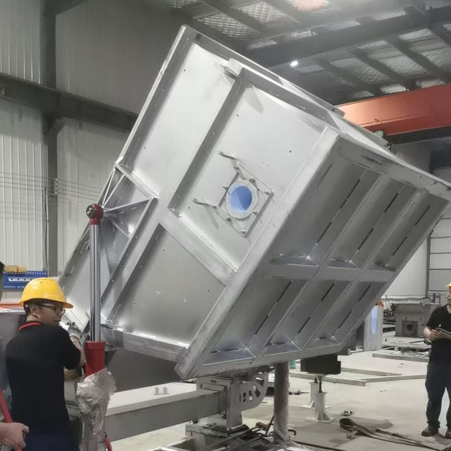 molten aluminum degassing