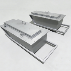 Custom Refractory-Lined Aluminum Launder System for Molten Aluminum,Longzhiyi Refractory,Custom Refractory-Lined Aluminum Launder System | Longzhiyi