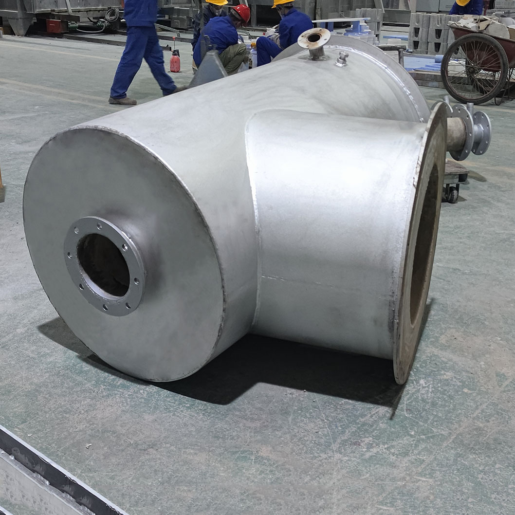 molten aluminum nozzle
