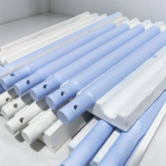 Refractory Launder for Molten Aluminum Processing  and Casting Lines,Longzhiyi Refractory,used Silica Argon Purging Stopper Rod for Aluminum Casting