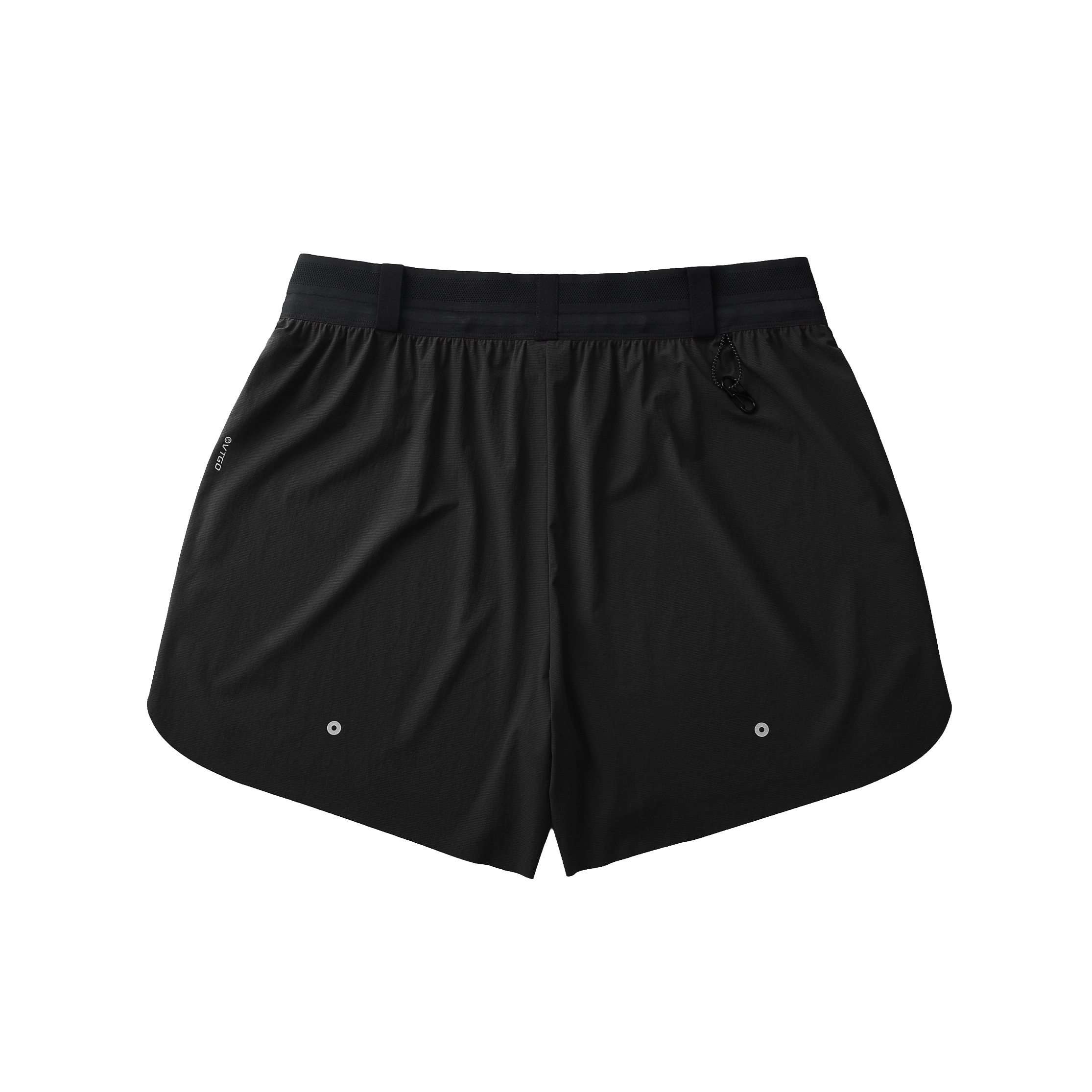 Origin Energy Ultra-Light Quick-Dry Running Shorts - Deep Black