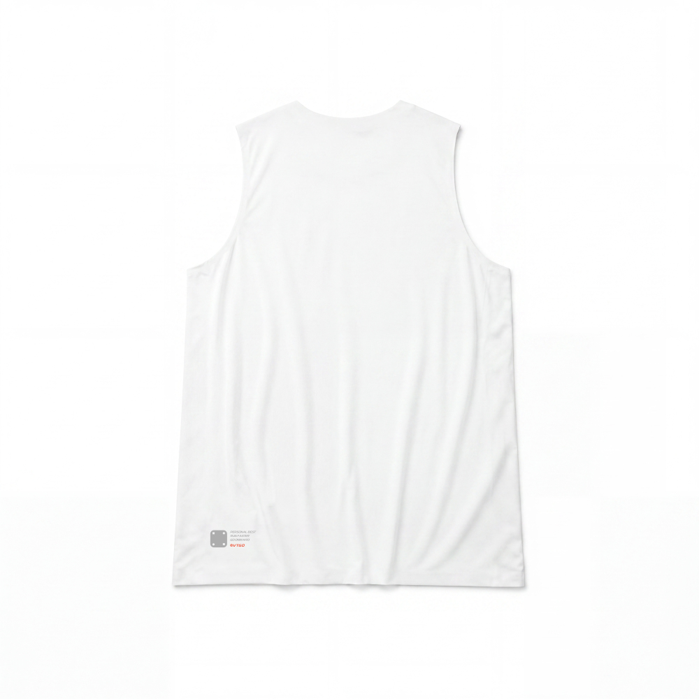 Cool-Feel Seamless Training Vest - White