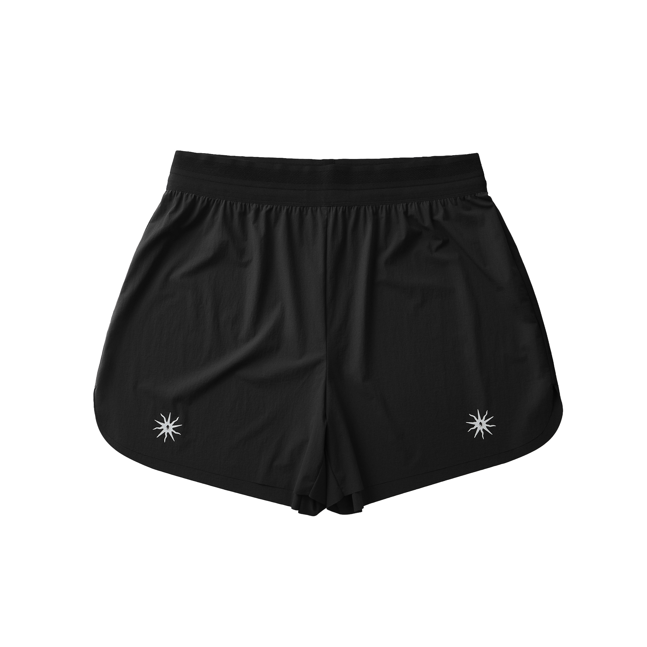 Origin Energy Ultra-Light Quick-Dry Running Shorts - Deep Black