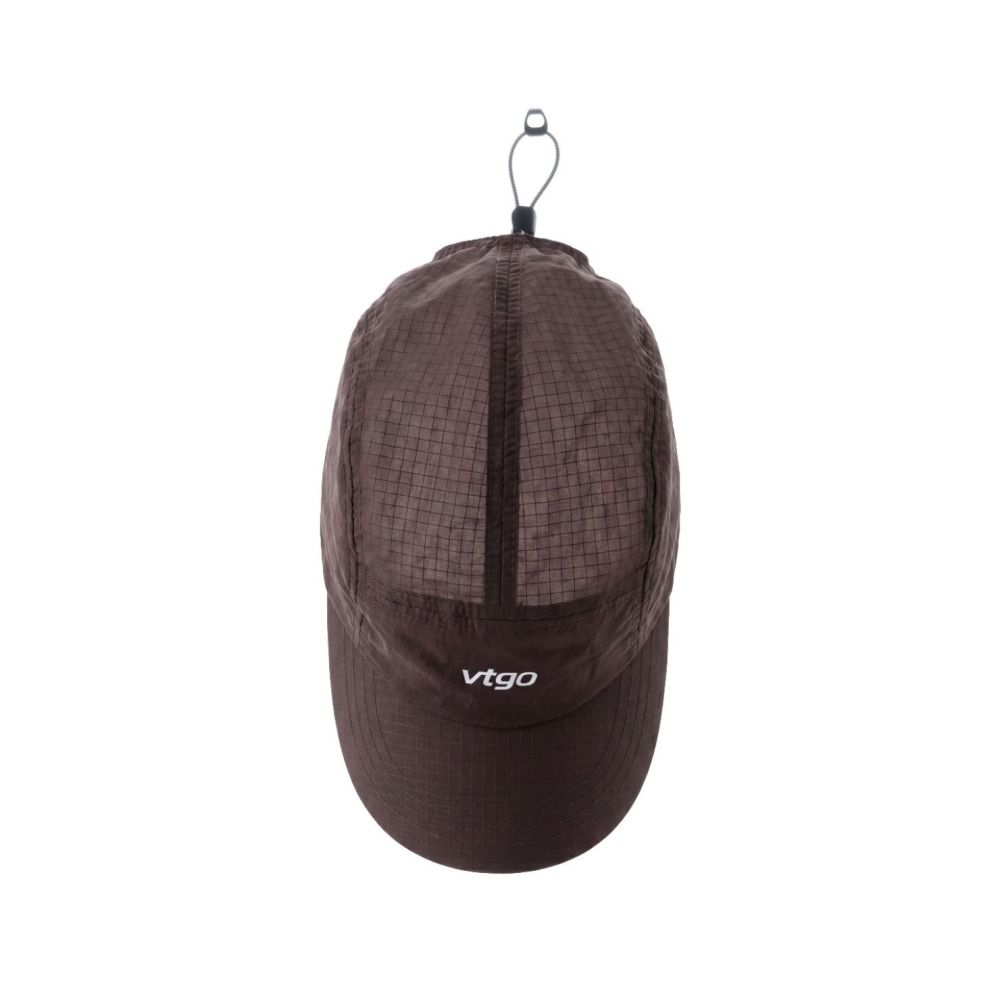 Lightweight Checkered Five-Panel Cap